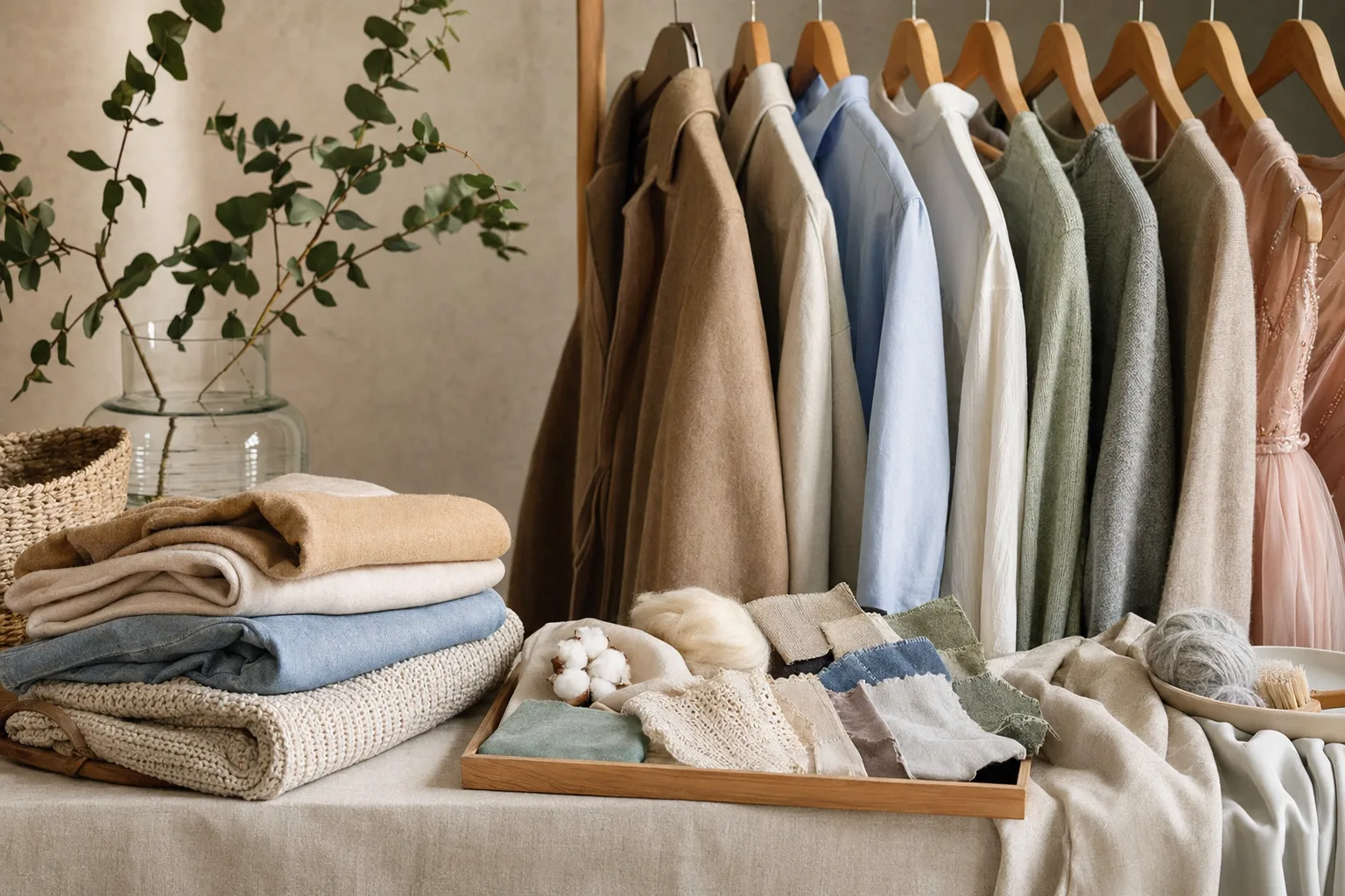 Material und Pflege